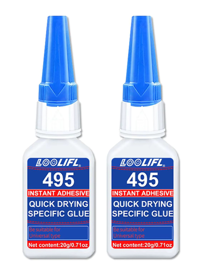 LOOLIFL 495 Superkleber Cyanacrylat-Klebstoff, transparent, 20 g - Bild 7