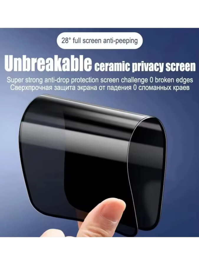 Anti-Spy Matte Displayschutzfolie aus Keramik für Samsung A56 A54 A06 A15 A16 A07 A17 A50 A05 A13 A32 A52 A73 A72 mit Anti-Fingerprint Funktion - Bild 7