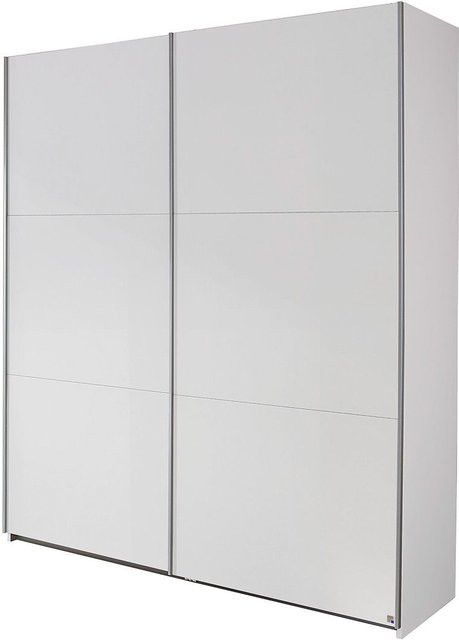 RAUCH Schwebetürenschrank Borba in Weiß mit Leinenoptik, Breite: 175 cm, Tiefe: 59 cm, Höhe: 210 cm - Bild 1
