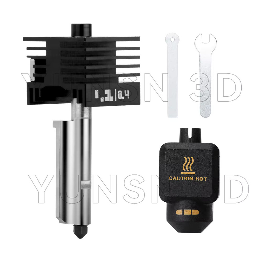Bambu Lab Hotend-Kit für P2S 3D-Drucker mit abnehmbarer Düse in Schwarz (0,2/0,4/0,6/0,8 mm) - Bild 5