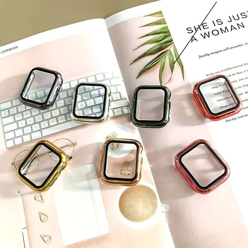 Apple Displayschutzfolie für Apple Watch, Gold, Unisex - Bild 2