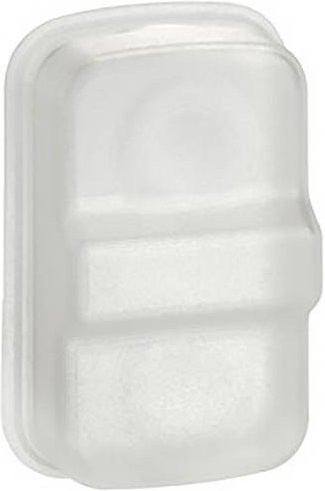 Schneider Electric ZBA709 Schutzkappe aus Metall, transparent, 10 Stück - Bild 1