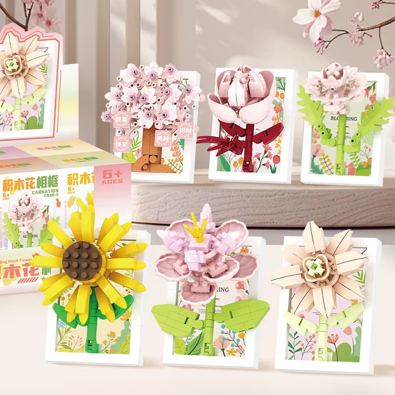 Hot Toys 3D Romantische Botanische Kollektion Ewige Blumen, Bausteine, ab 6 Jahre - Bild 3
