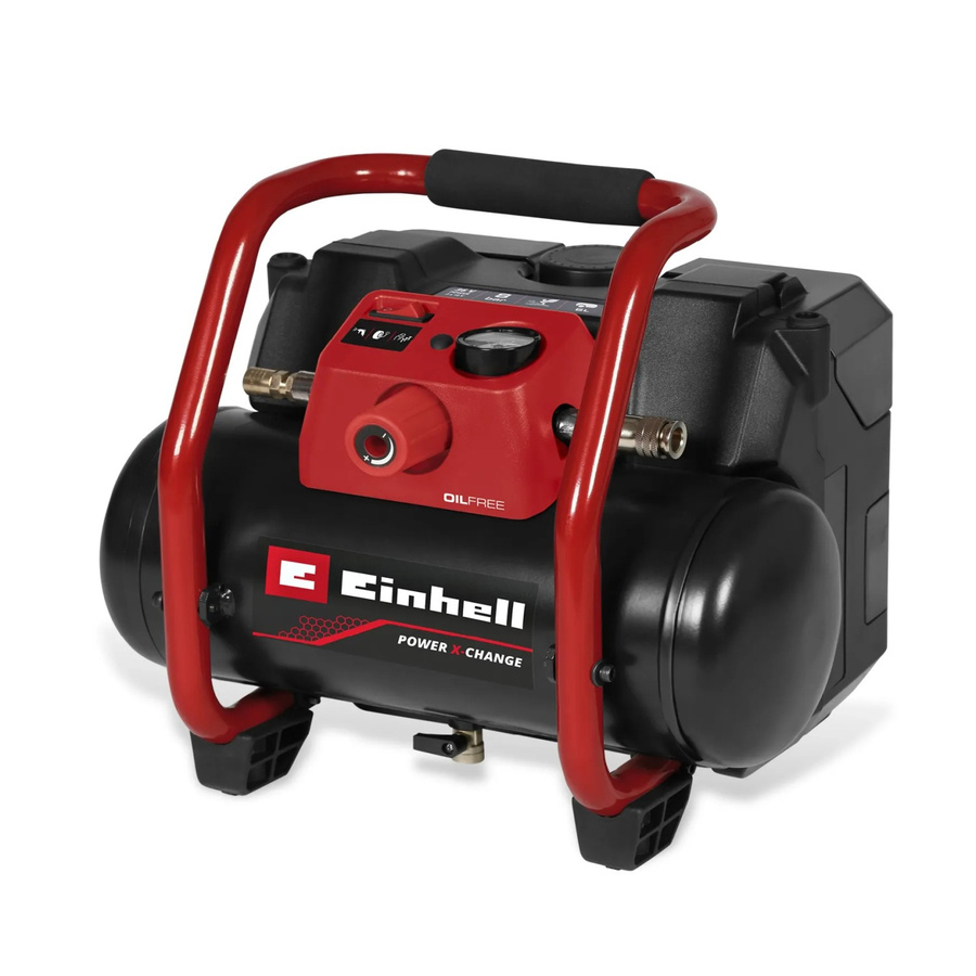 Einhell Power X-Change Akku-Kompressor TE-AC 36/150 Li OF Solo in Schwarz-Rot - Bild 2