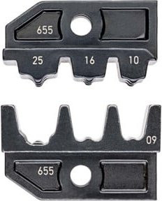 Knipex 97 49 09 Crimpeinsatz für Aderendhülsen in Schwarz - Bild 1