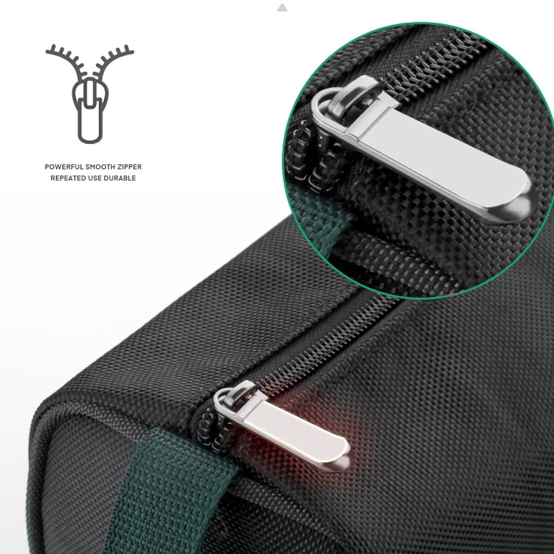 AIRAJ Multifunktionales Toolkit Oxford Elektriker-Aufbewahrungstasche, Schwarz, B/T/H: 26,0 x 10,0 x 9,5 cm - Bild 3