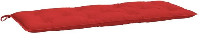 vidaXL Gartenbank-Auflage aus Oxford-Gewebe in Rot, B/T/H: 120 x 50 x 7 cm - Bild 1