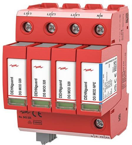 DEHN 943325 Überspannungsableiter in Rot - Bild 1