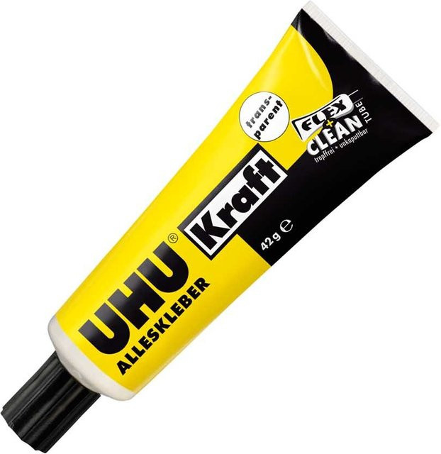 UHU Alleskleber Kraft Flex & Clean für Kunststoff, 42g - Bild 1