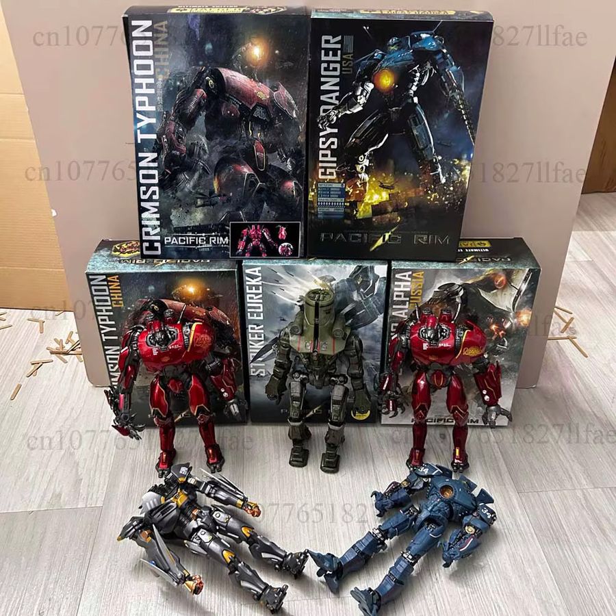NECA Pacific Rim Gipsy Danger Mecha Figur mit LED-Funktion in Obsidian Fury Armor Edition - Bild 3