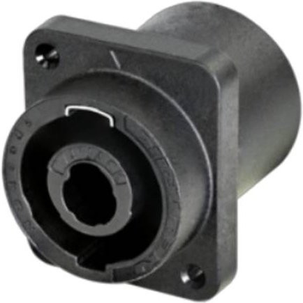 Neutrik NLJ2MDXX-H Lautsprecher-Adapter Schwarz mit 3,5 mm Klinke und 2 Polen - Bild 1
