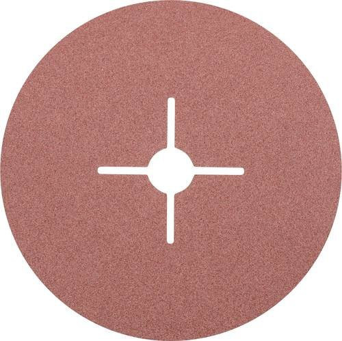 PFERD Korund Fiberscheibe A80 Durchmesser: 180 mm, 25 Stück, braun - Bild 1