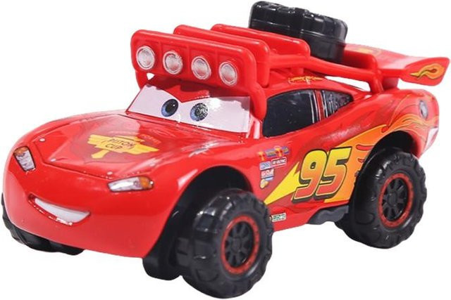 Disney Pixar Autos Lightning McQueen, Metall-Druckgussauto, 1:55, ab 4 Jahren - Bild 1