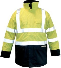 M-Safe Multinorm Parka für Herren in Gelb-Blau, Größe S - Bild 1