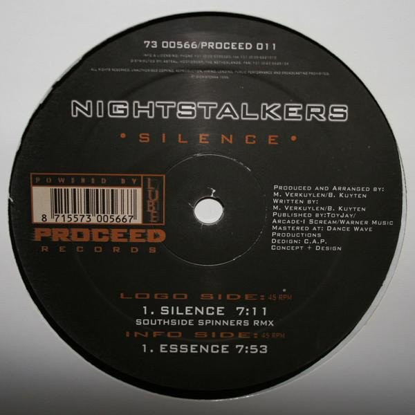 Nightstalkers - Silence, Proceed Records, Vinyl/LP, schwarz - Bild 1