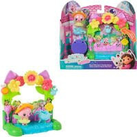 Gabby's Dollhouse Spin Master Kristall Garten Balkon-Spielset mit Queen Kitty Fees Spielfigur - Bild 1