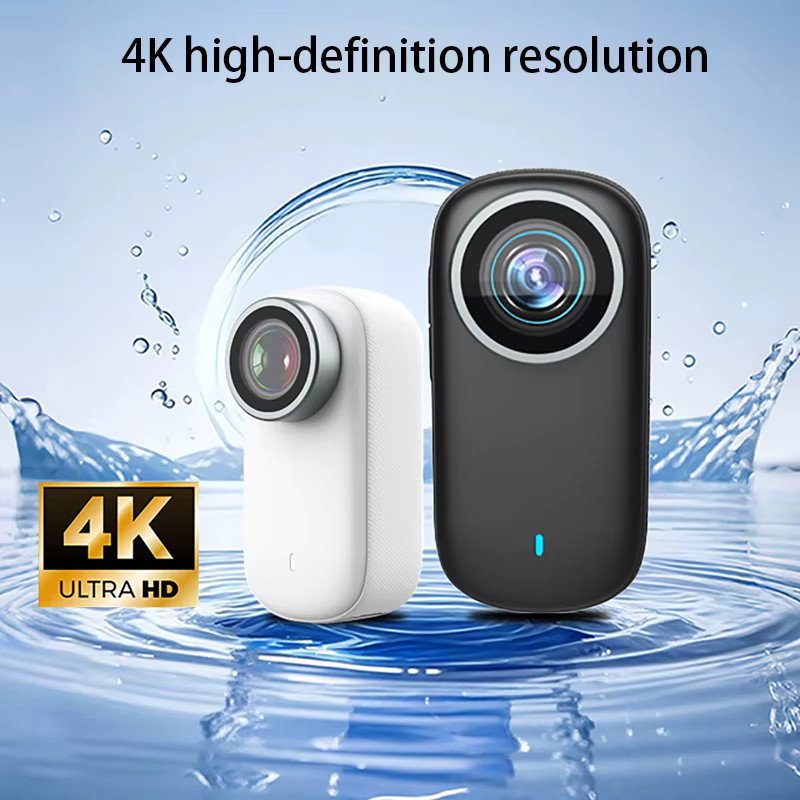 Luxuglow 4K High Definition Action Kamera mit Bildstabilisierung und WiFi, Schwarz - Bild 4
