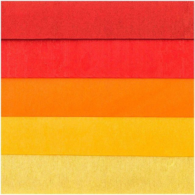 Rico Design Paper Poetry Seidenpapier Rot, 5 Bogen, B/H: 50 x 70 cm - Bild 1