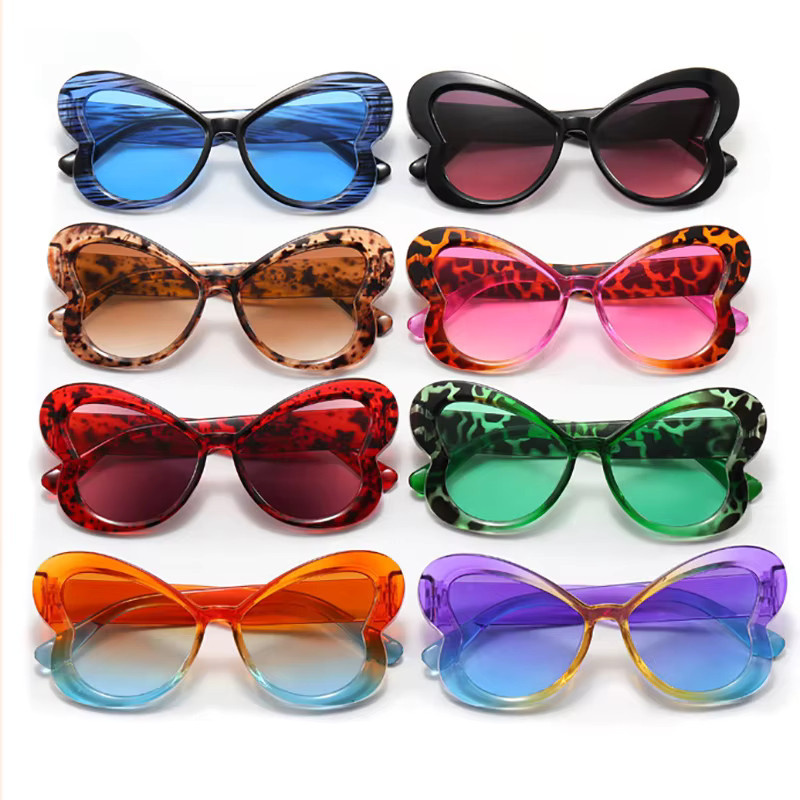 Sonnenbrille Schmetterling, Vollrand, Unisex, Kunststoff - Bild 3