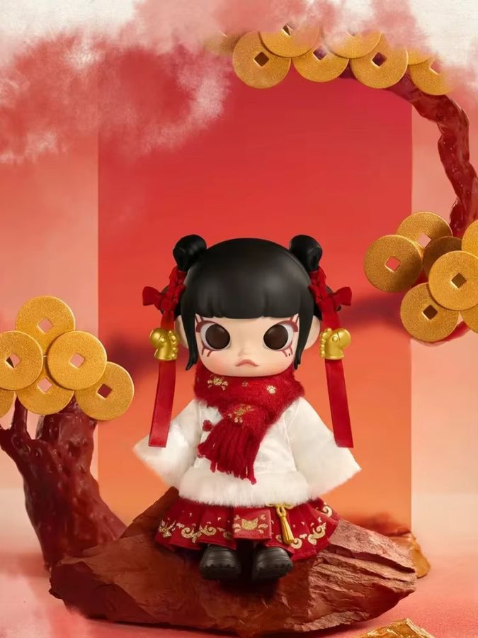 POP MART MOLLY Reitpferd Glücks-Serie Actionfigur als bewegliche Gelenkpuppe Blind Box Sammelmodell - Bild 4