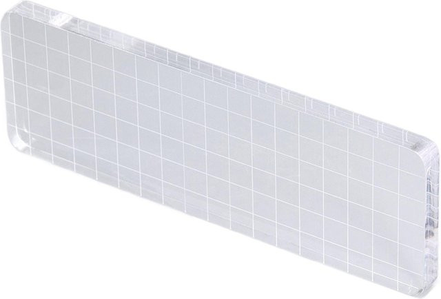 GoolRC Acrylblock Transparent mit abgerundeten Ecken B/H: 6 x 18 cm - Bild 1