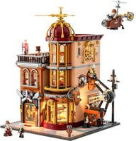 Lumibricks Steampunk Flugclub Klemmbaustein Konstruktionsspielzeug - Bild 1