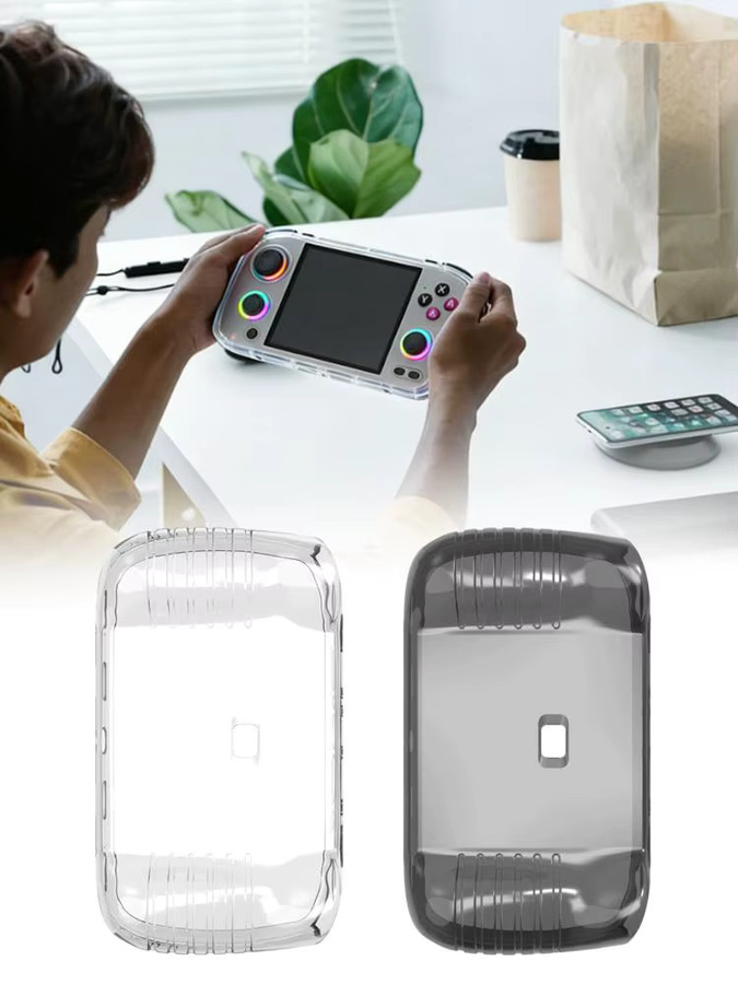 Anbernic RG CubeXX Schutzhülle aus weichem TPU in Transparent, Anti-Scratch Zubehör für Retro Gaming Handheld - Bild 7