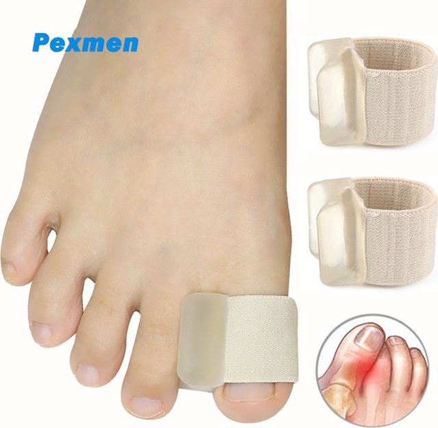 Pexmen Gel-Zehenspreizer zur Hallux-Valgus-Korrektur, Unisex - Bild 1