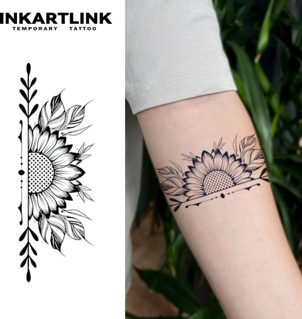 INKARTLINK Armband temporäre Tattoo Aufkleber, Unisex - Bild 1