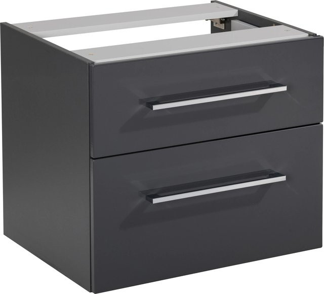 Fackelmann Waschbeckenunterschrank HYPE 3.0 in Anthrazit matt, Breite: 60 cm, Höhe: 51 cm - Bild 1