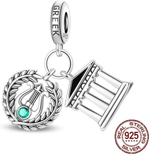 YIRAN Anhänger Charms, Kupfer, Zirkonia, Damen - Bild 1