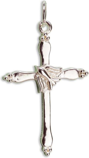 St. Benno Verlag Schmuckanhänger Kreuz, Silber, Unisex - Bild 1