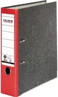 Falken Hebelordner DIN A4 Wolkenmarmor Rot 80 mm - Bild 1