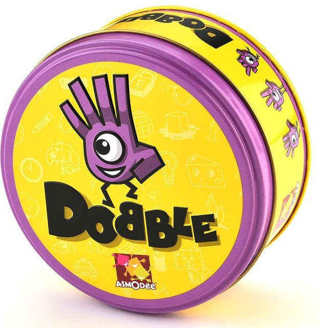 FluxAtelier Dobble, Spiel, Grundlegendes Englisches Alphabet, Lila - Bild 1