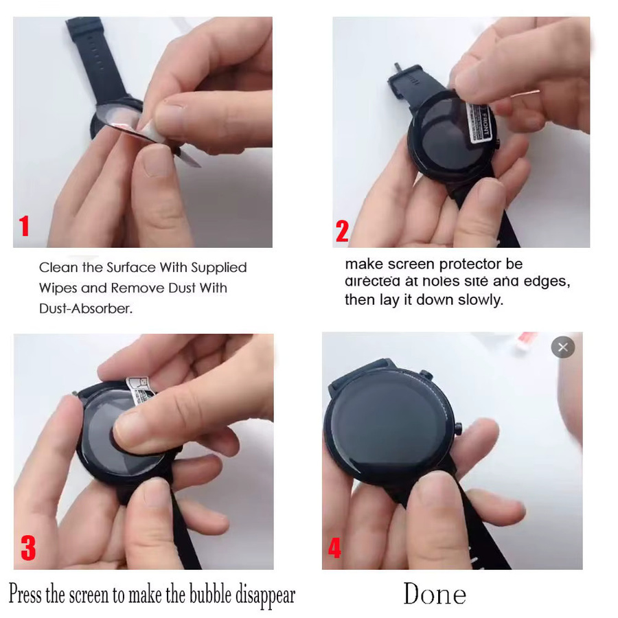 Huawei Uhrenarmband Silikon, Schwarz, Unisex - Bild 3