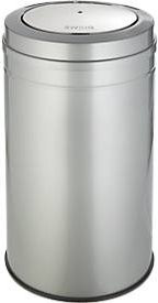Brabantia Abfallsammler mit Swing-Deckel aus Edelstahl in Neusilber mit herausnehmbarem Inneneimer, B/T/H: 39,0 x 68,0 x 71,5 cm - Bild 1