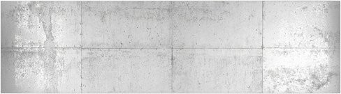 mySPOTTI Küchenrückwand Betonwand in Grau aus Aluminiumverbund mit Steinoptik, Breite: 220,0 cm, Höhe: 60,0 cm - Bild 1