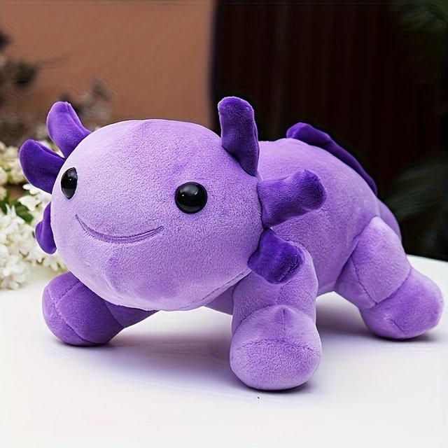 Binchi Fitness Axolotl Plüschtier, violett, 30cm, ab 3 Jahren - Bild 1