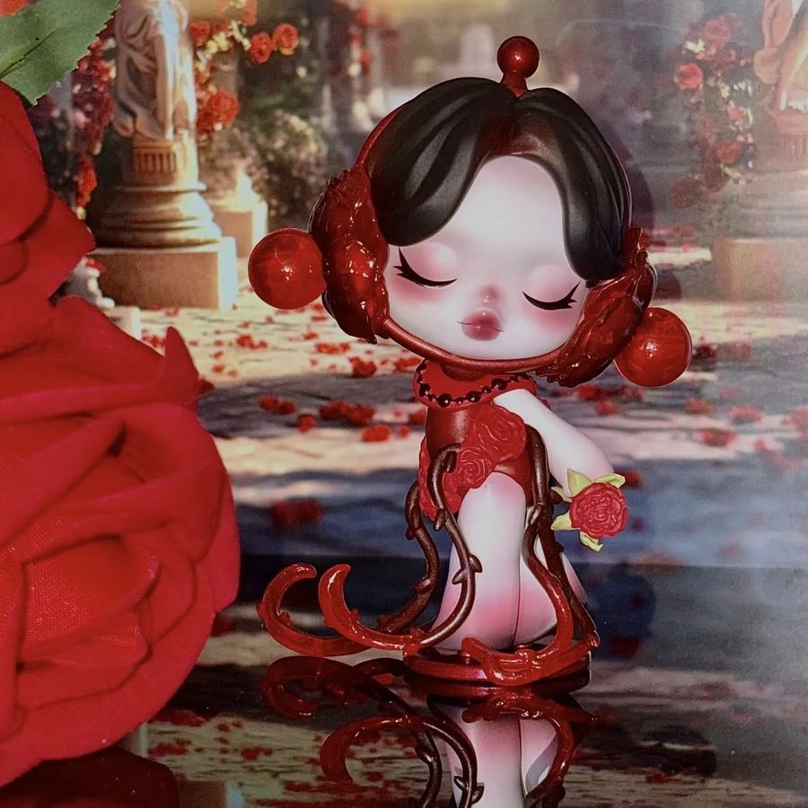 POPMART SKULLPANDA THE VALENTINE DAY Anime Figur Blind Box Mystery Box Spielzeug - Bild 4