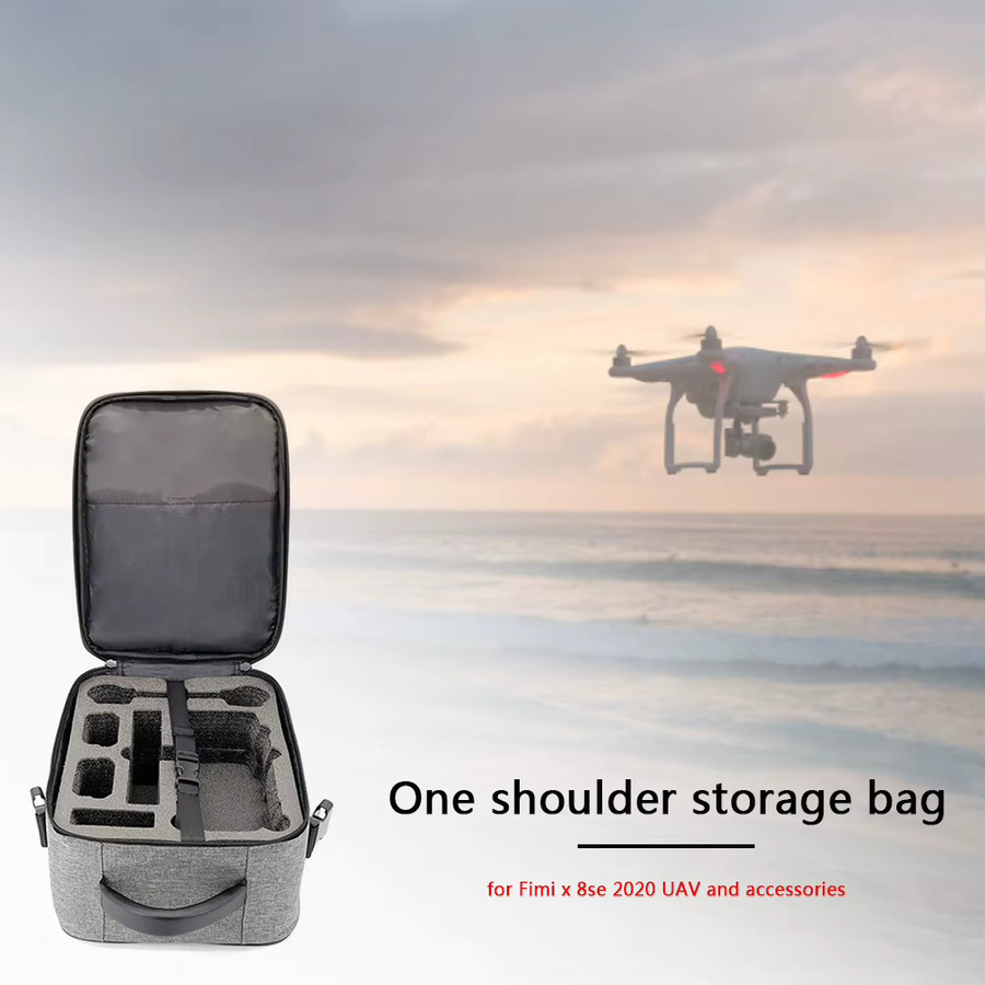 FIMI Drone Tragetasche Organizer aus Nylon in Grau für FIMI X8 SE 2020 und Mini - Bild 4