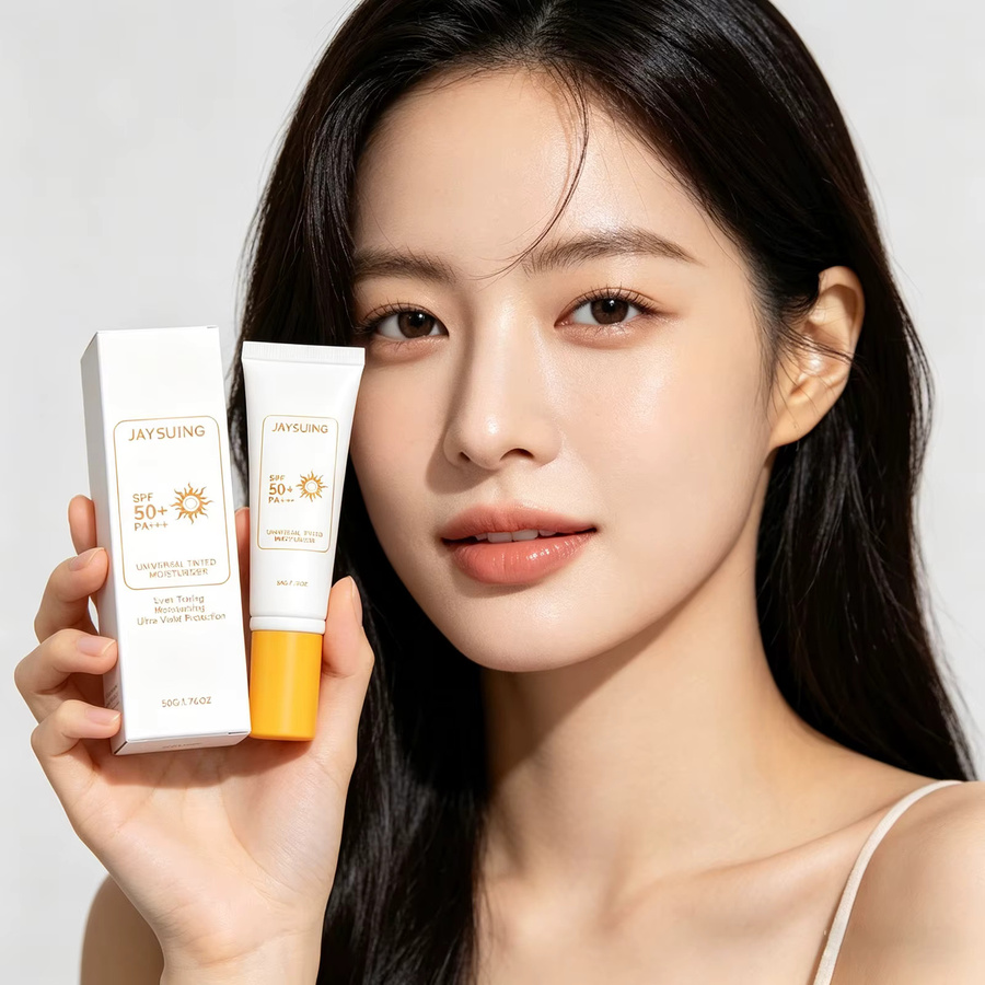 Jaysuing Getönte Sonnencreme LSF 50, Matt, 50g, Unisex - Bild 2