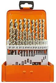 Projahn Spiralbohrer-Set UF-L aus HSS-Co, 24-teilig, Ø 1–10,5 mm in orangefarbener Bohrerkassette - Bild 1