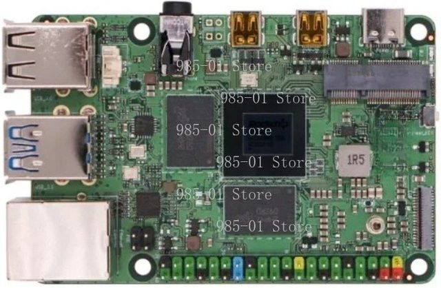 Radxa ROCK 5A RK3588S Einplatinen-Computer mit 8-Kern 64-Bit in Grün - Bild 1