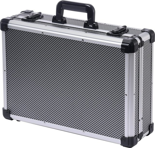 LUX-TOOLS Aluminium Werkzeugkoffer in Silber und Schwarz - Bild 1