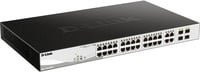 D-Link DGS-1250-28XMP/E Smart Managed L3 Lite Netzwerk-Switch mit 24 x 10/100/1000 PoE Ports und 4 x 10 Gigabit SFP+ Ports in Schwarz - Bild 2