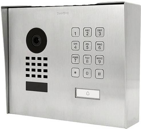 DoorBird D1101KH IP-Video-Türsprechanlage LAN Außeneinheit aus Edelstahl V4A in Silber (gebürstet) - Bild 1