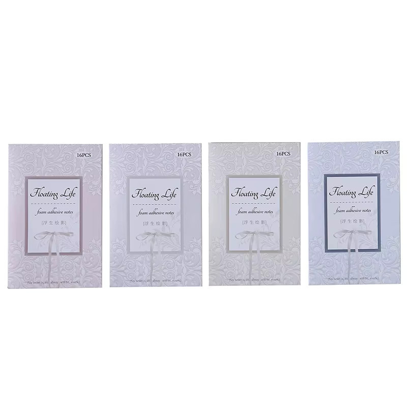 YCDBTH Puffy-Sticker Set in Multicolour für Journaling und Collagen aus Papier - Bild 1
