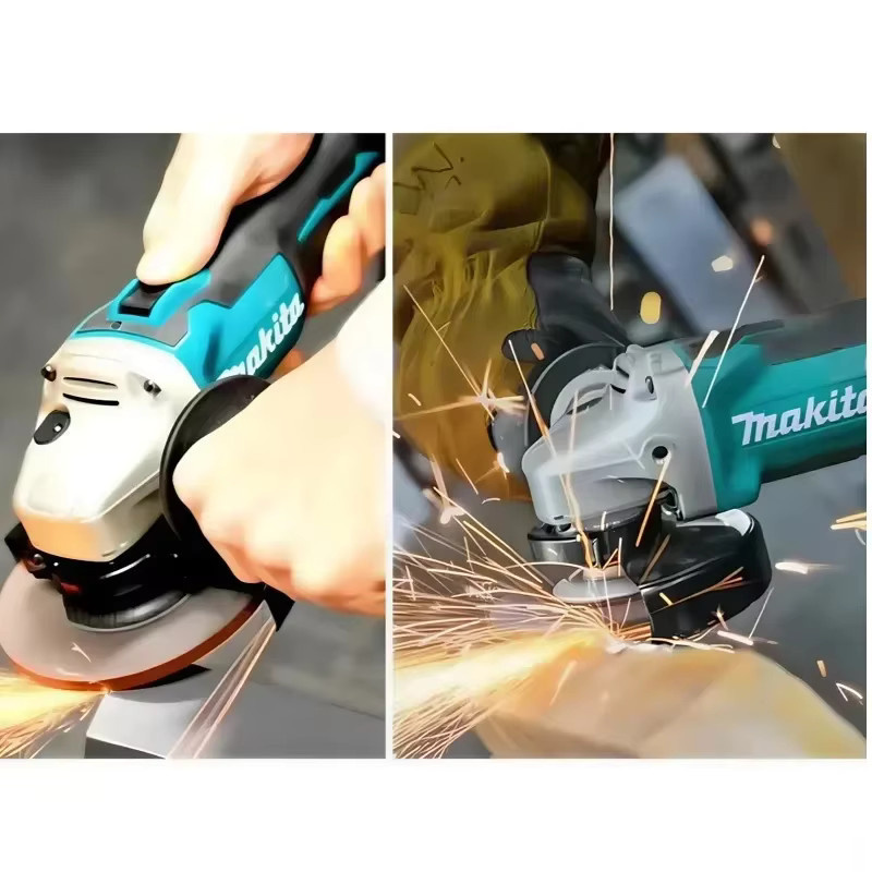 Makita DGA404 Bürstenloser Hochleistungs-Elektroschleifer mit 125 mm Scheibendurchmesser, 18V Akku-Winkelschleifer inklusive 6Ah Akku - Bild 6