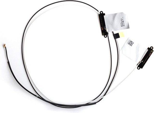 TelDaykemei Universal-interne WLAN-Antennen für Laptop M.2 NGFF, 1 Paar, Schwarz, Kabellänge: 60 cm - Bild 1