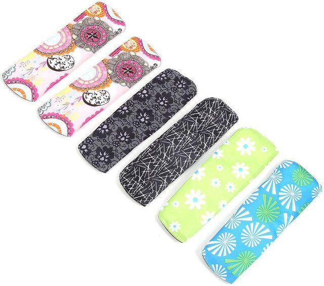 GoolRC Waschbare Menstruationspads Bambus Holzkohle, 6 Stück, Damen, M - Bild 1